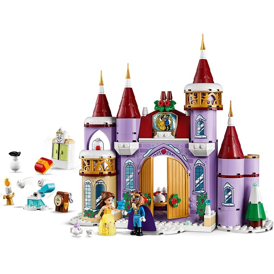 70% Off - Lego Disney Belle'S Fortress Winter months Celebration - Anniversary Sale-A-Bration:£43