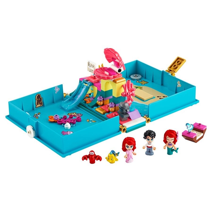 Year-End Clearance Sale - Lego Disney Ariel'S Storybook Adventures - Father's Day Deal-O-Rama:£19[lab10758ma]