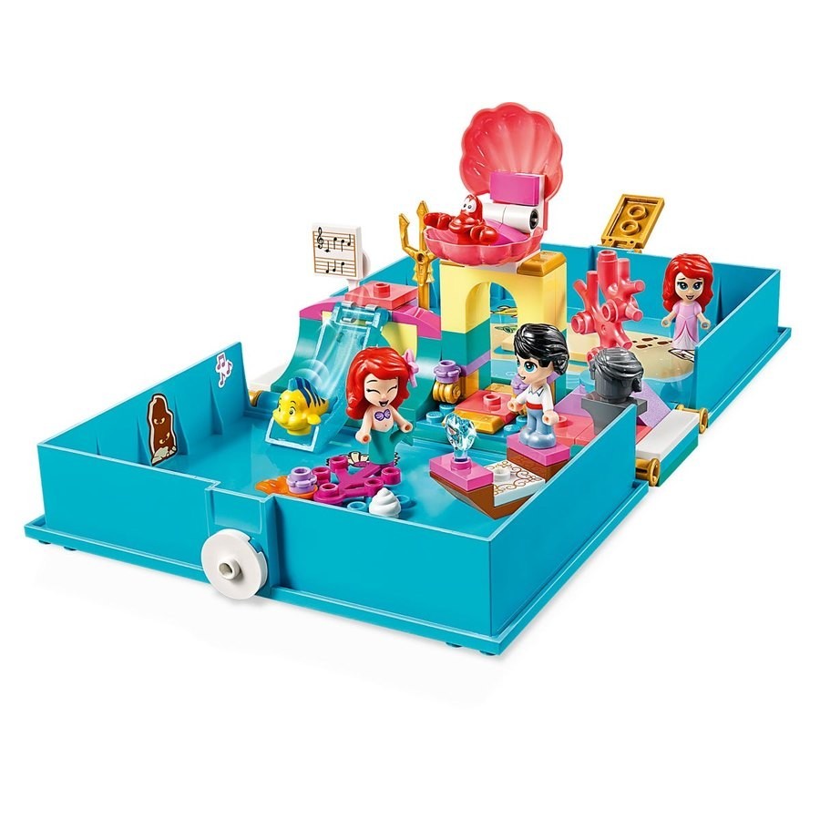 Year-End Clearance Sale - Lego Disney Ariel'S Storybook Adventures - Father's Day Deal-O-Rama:£19[lab10758ma]