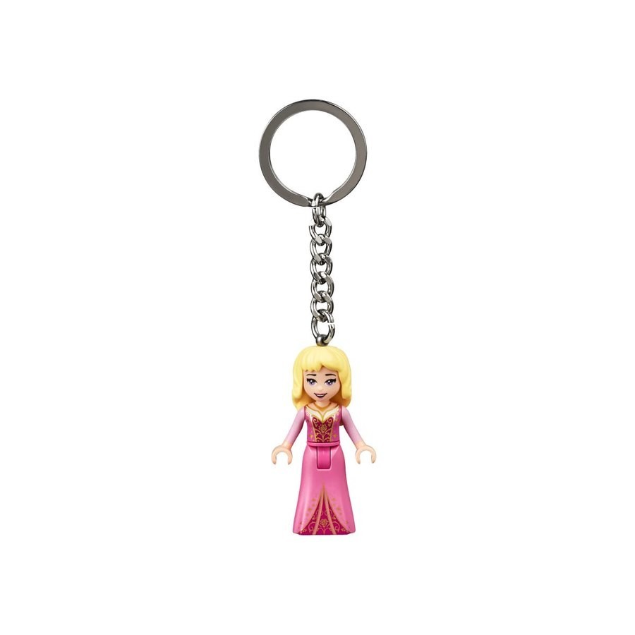 Lego Disney Aurora Key Chain