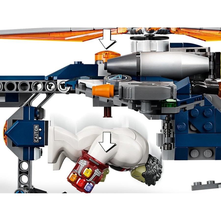 Closeout Sale - Lego Marvel Avengers Hunk Chopper Saving - New Year's Savings Spectacular:£49[lab10769ma]