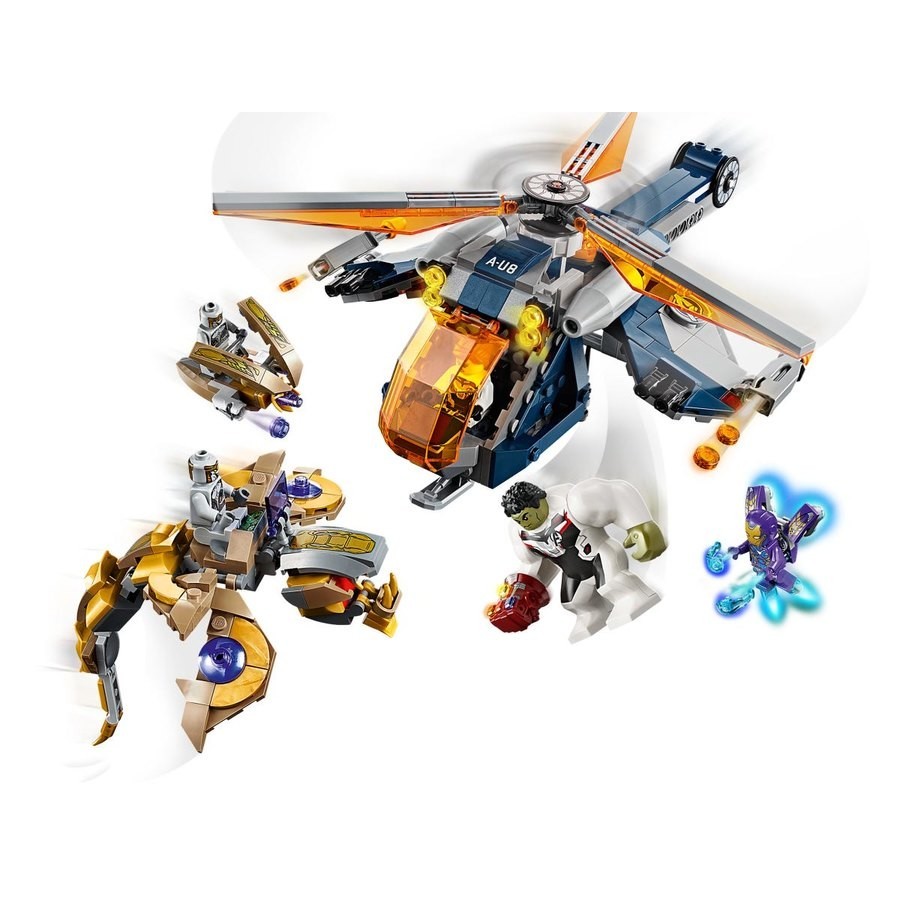 Lego Marvel Avengers Hulk Chopper Rescue