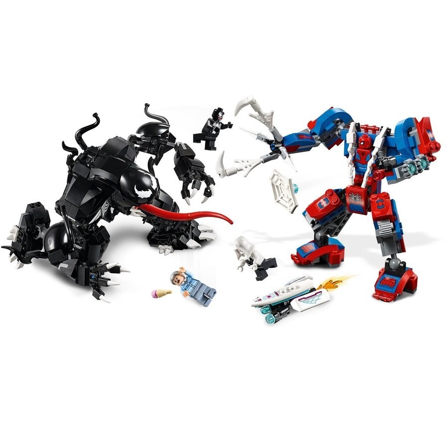 Liquidation - Lego Marvel Crawler Mech Vs. Poison - Markdown Mardi Gras:£40