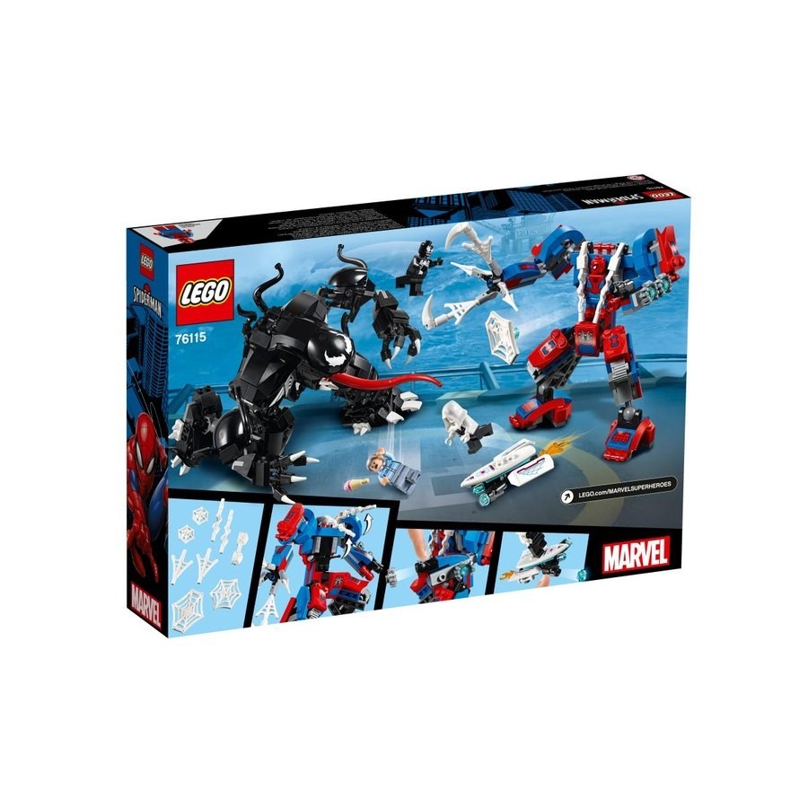 Lego Wonder Spider Mech Vs. Venom