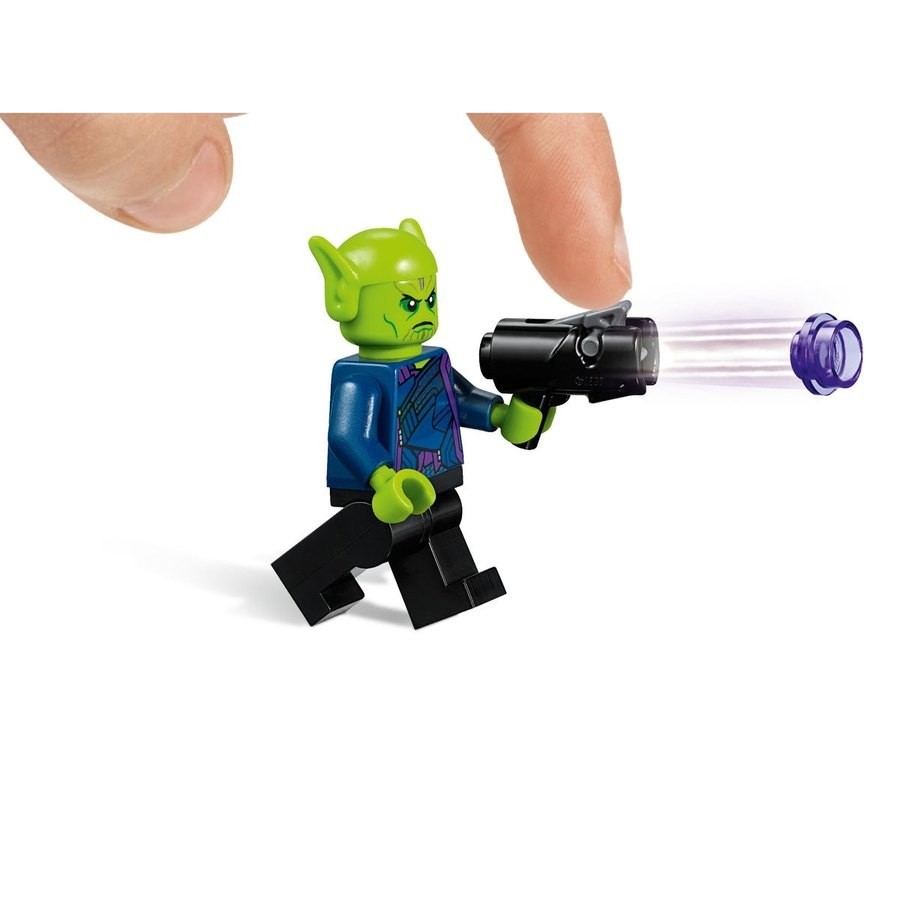 Lego Wonder Leader Marvel And Also The Skrull Attack