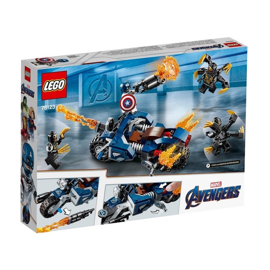 Hurry, Don't Miss Out! - Lego Marvel Captain United States: Outriders Attack - Steal:£19[jcb10777ba]