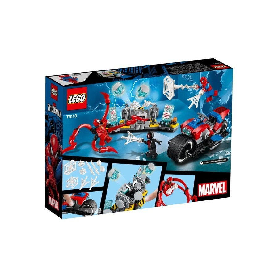 Bankruptcy Sale - Lego Wonder Spider-Man Bike Rescue - Labor Day Liquidation Luau:£19