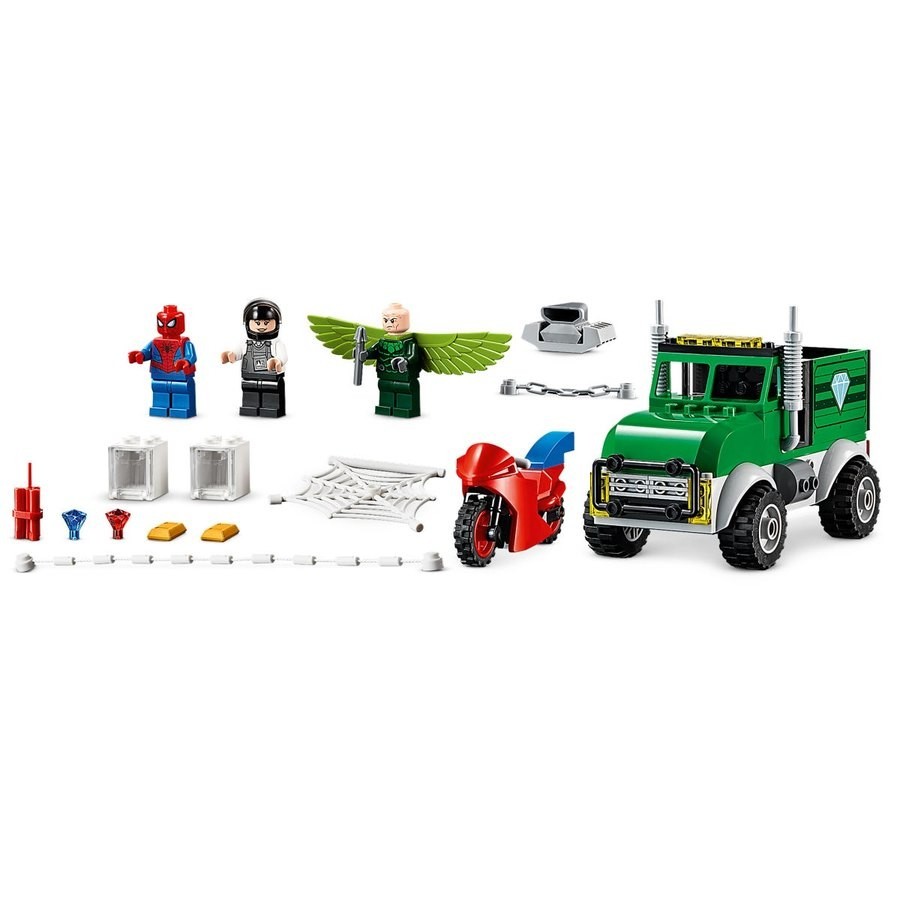 Lego Marvel Marauder'S Truck driver Robbery