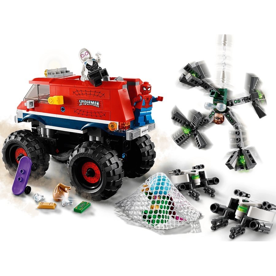 Lego Wonder Spider-Man'S Creature Truck Vs. Mysterio