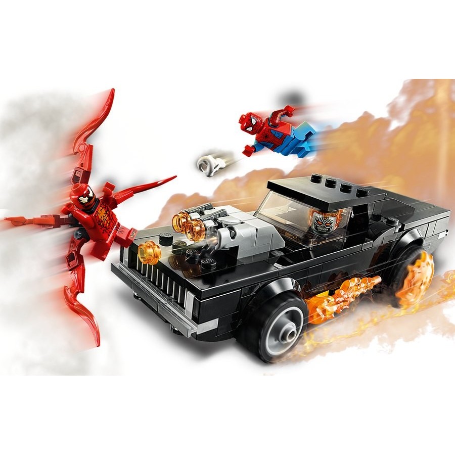 Lego Wonder Spider-Man And Also Ghost Rider Vs. Massacre