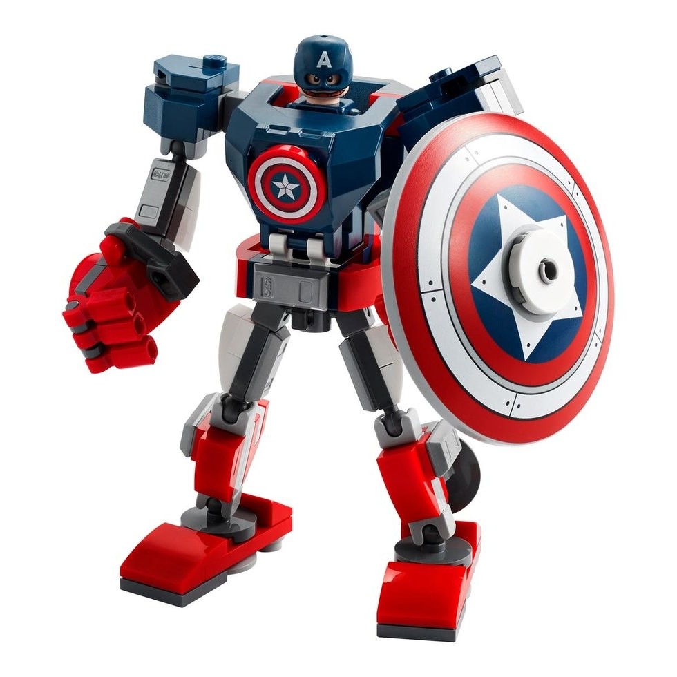 Lego Marvel Leader America Mech Shield