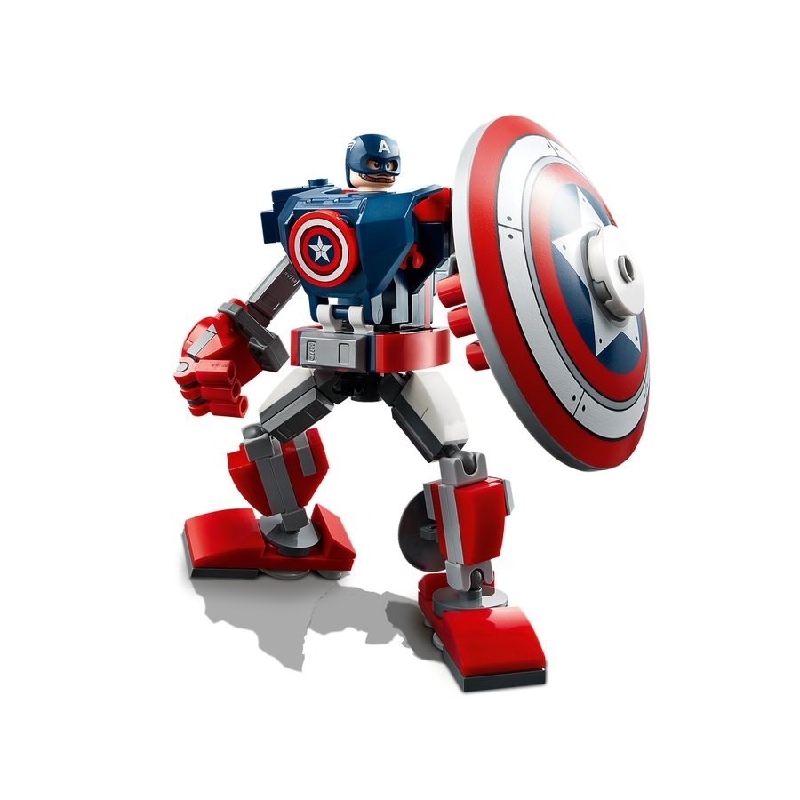 Lego Wonder Captain The United States Mech Armor