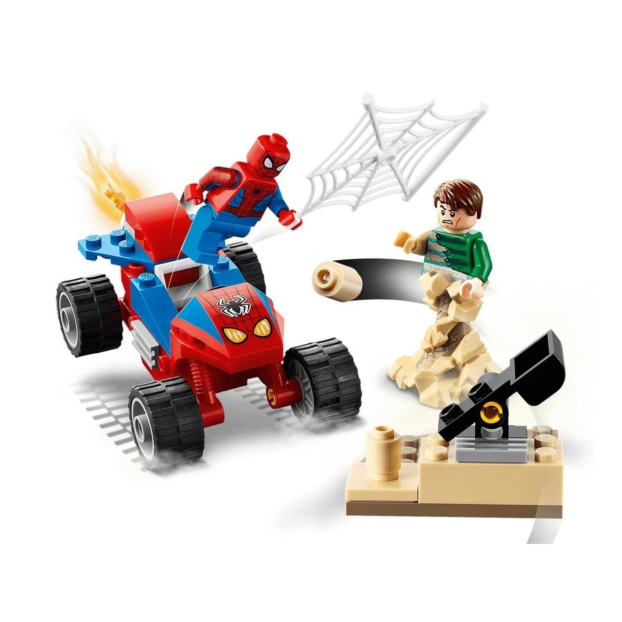 Lego Marvel Spider-Man And Also Sandman Face-off
