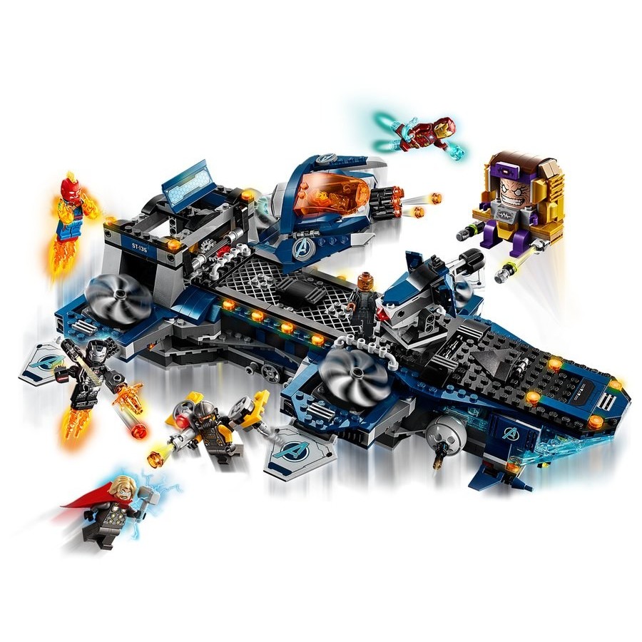 Lego Marvel Avengers Helicarrier