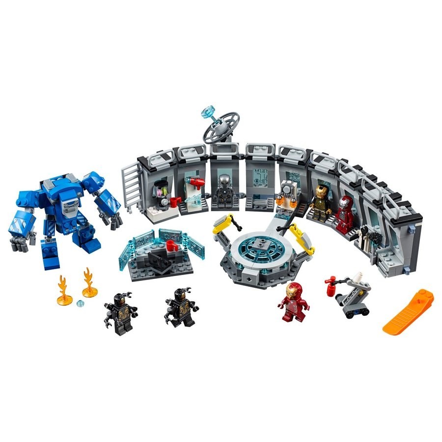 Lego Marvel Iron Male Hall Of Armor