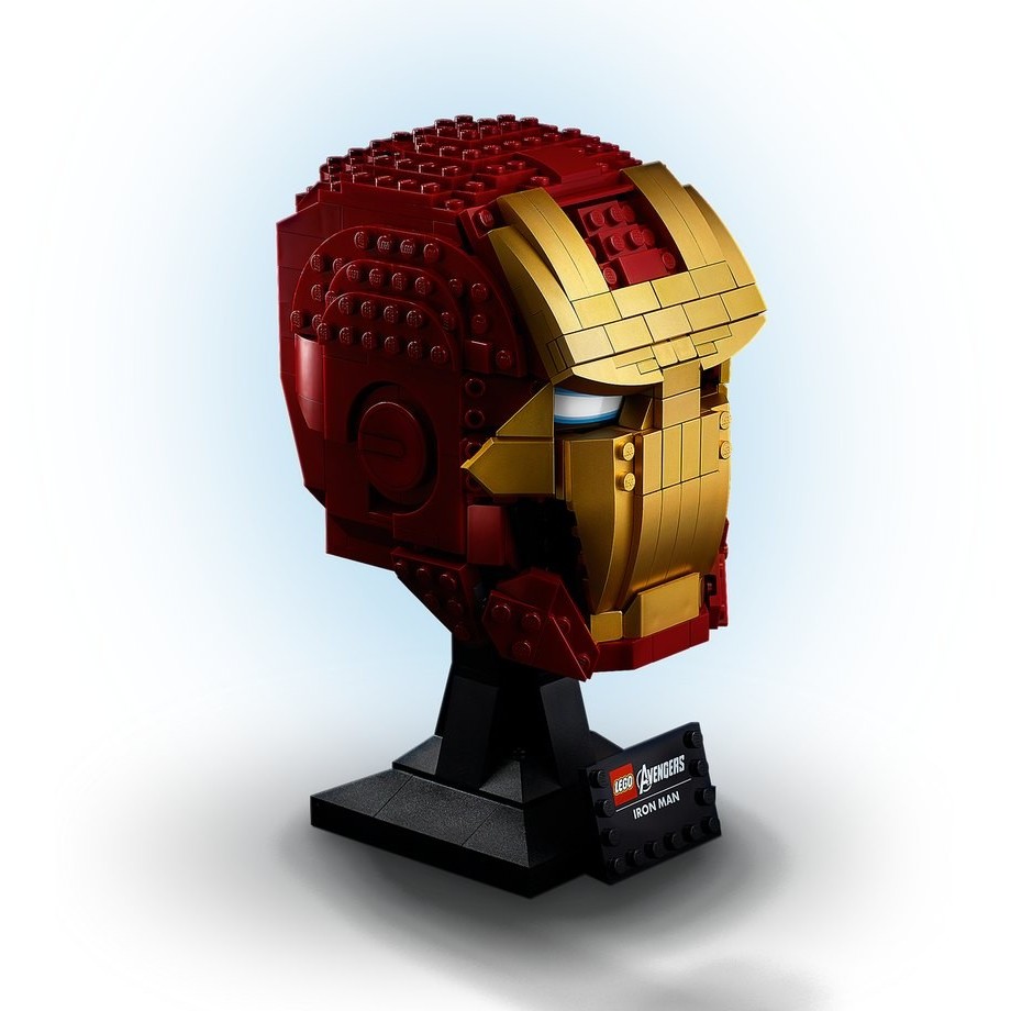 Flea Market Sale - Lego Marvel Iron Male Helmet - Internet Inventory Blowout:£49[sab10798nt]