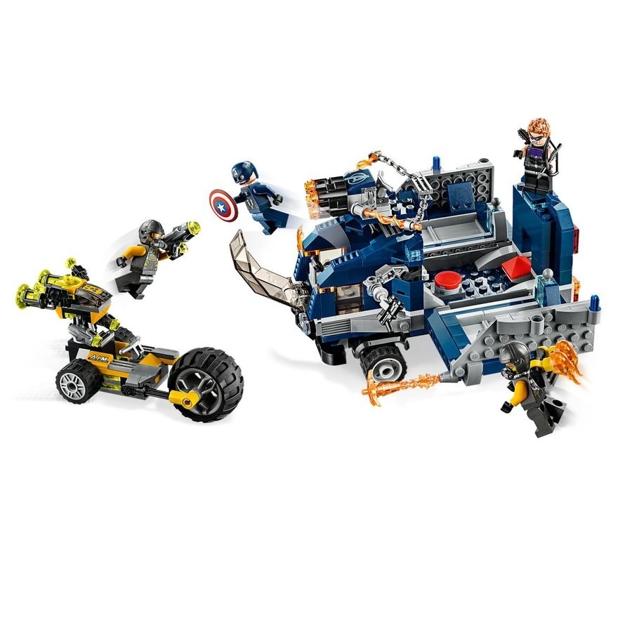 Winter Sale - Lego Wonder Avengers Vehicle Take-Down - Spring Sale Spree-Tacular:£34[alb10799co]