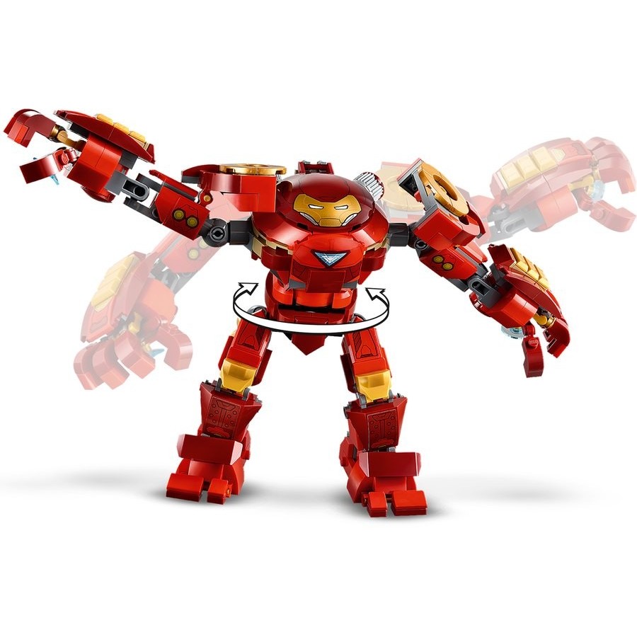 August Back to School Sale - Lego Marvel Iron Male Hulkbuster Versus A.I.M. Agent - Galore:£34