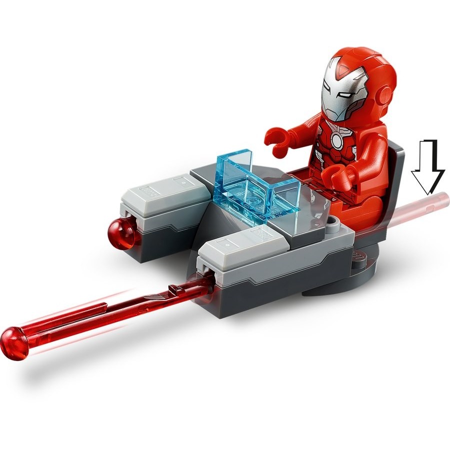 July 4th Sale - Lego Marvel Iron Male Hulkbuster Versus A.I.M. Representative - Click and Collect Cash Cow:£32[cob10800li]