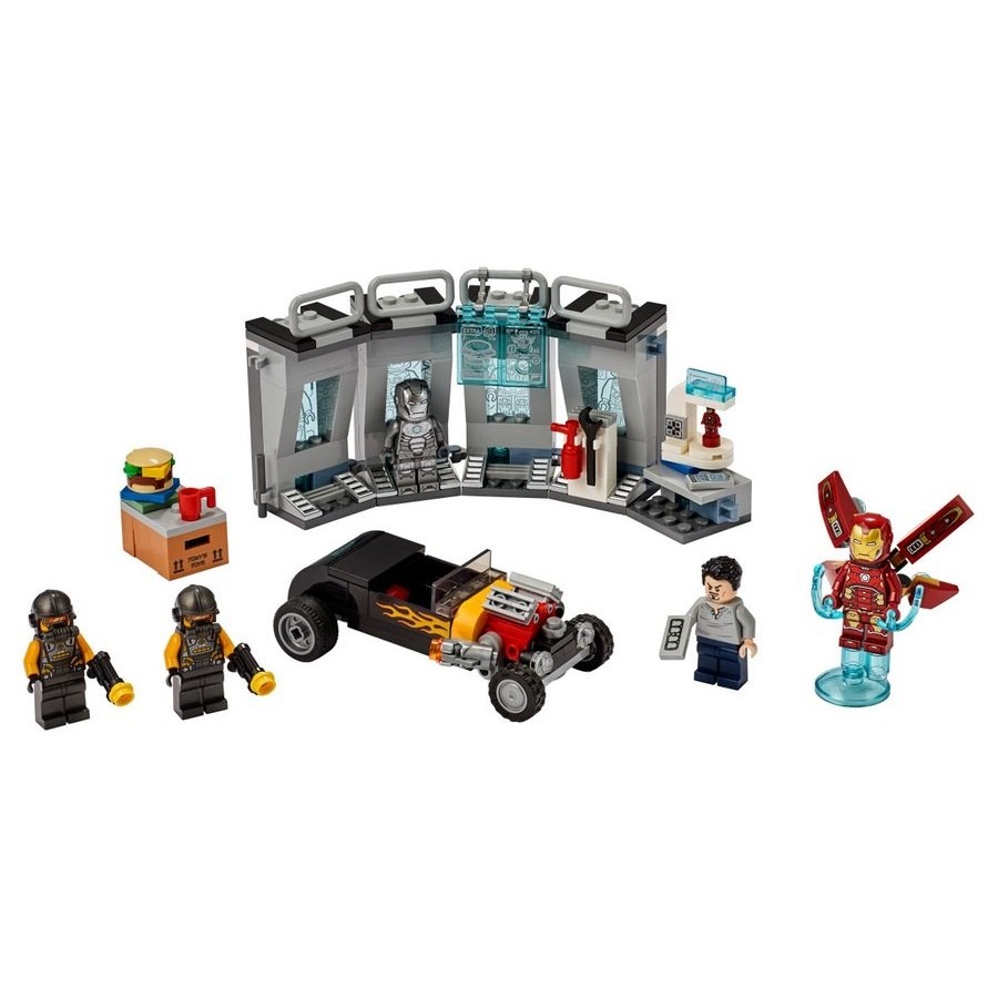 November Black Friday Sale - Lego Marvel Iron Man Depot - Anniversary Sale-A-Bration:£30[lib10801nk]