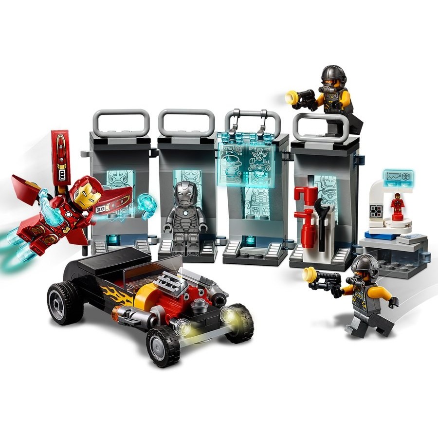 Lego Marvel Iron Guy Depot