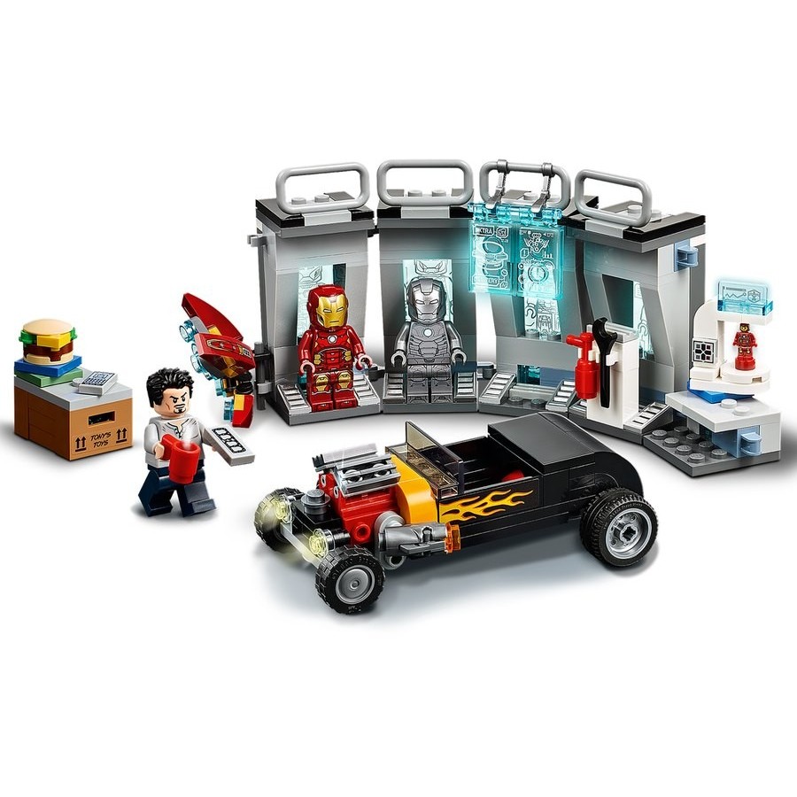 Final Clearance Sale - Lego Marvel Iron Guy Depot - End-of-Season Shindig:£29[lab10801ma]