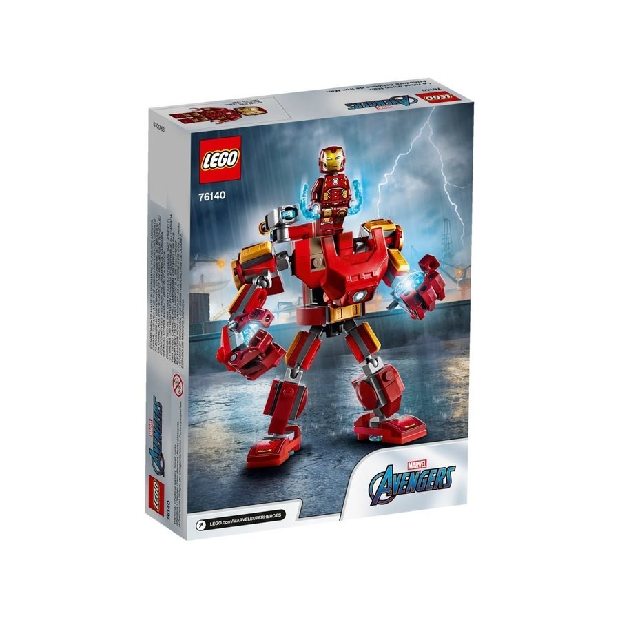 Flash Sale - Lego Marvel Iron Man Mech - Doorbuster Derby:£9