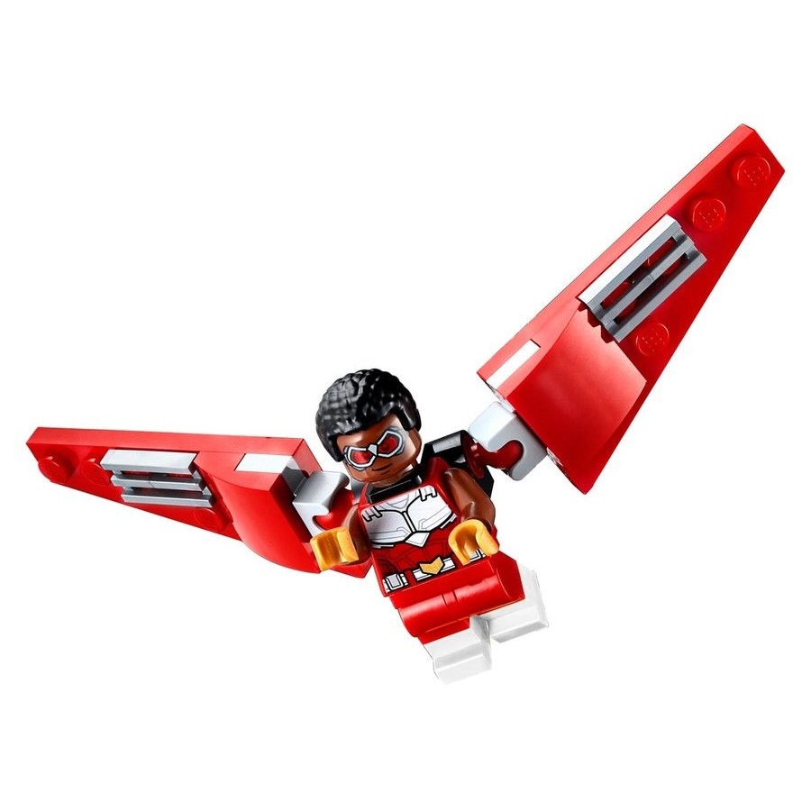 Exclusive Offer - Lego Wonder Falcon & Afro-american Widow Collaborate - Internet Inventory Blowout:£9[chb10805ar]