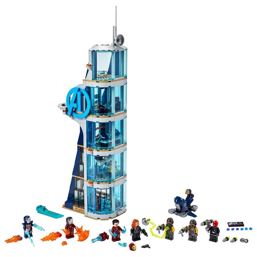 Lego Marvel Avengers Tower Struggle