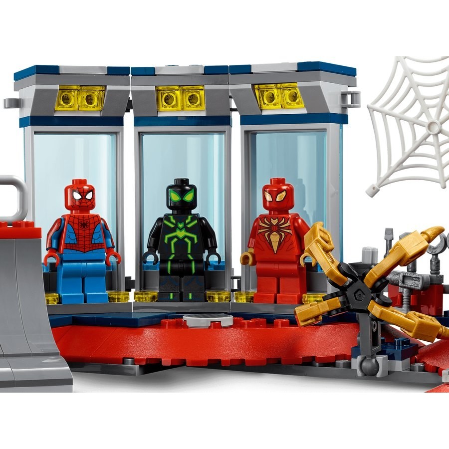 Lego Marvel Strike On The Spider Lair