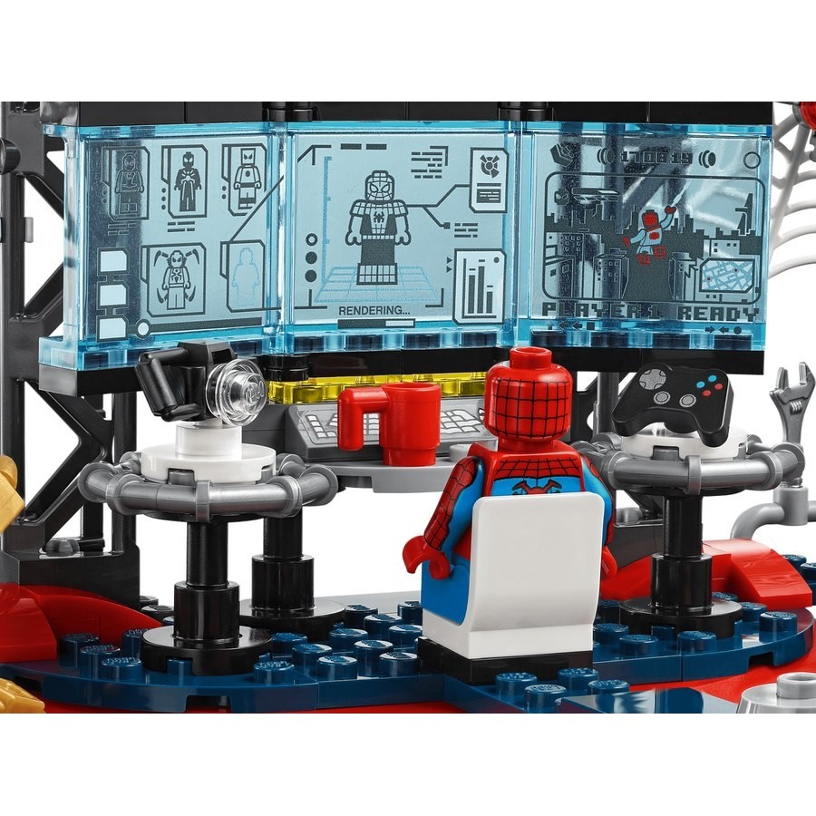 October Halloween Sale - Lego Marvel Attack On The Spider Hideaway - Blowout Bash:£57