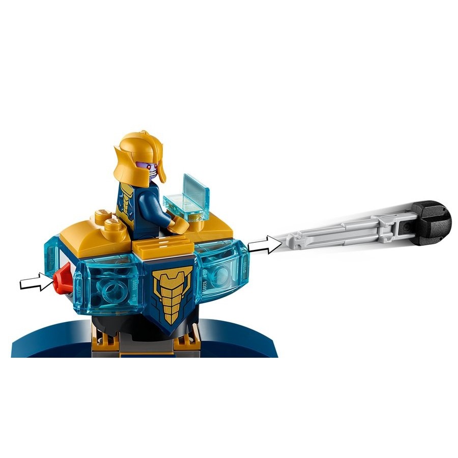 Lego Marvel Iron Male Vs. Thanos