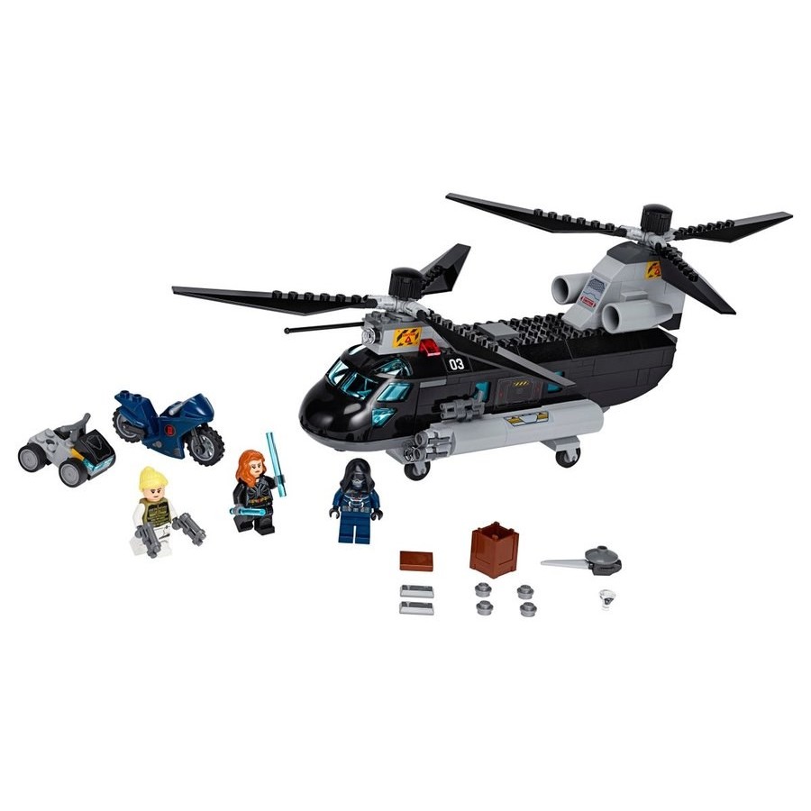 Lego Marvel Afro-american Widow'S Chopper Hunt