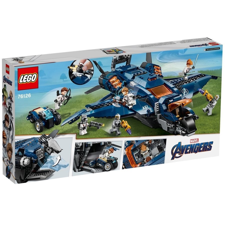 80% Off - Lego Wonder Avengers Ultimate Quinjet - Frenzy:£56[beb10817nn]