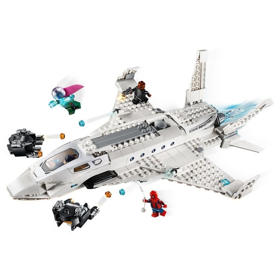 Bankruptcy Sale - Lego Marvel Stark Jet As Well As The Drone Attack - Sale-A-Thon Spectacular:£57[lib10818nk]