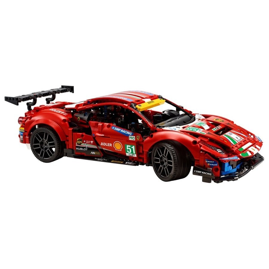 Clearance - Lego Technique Ferrari 488 Gte Af Corse # 51 - Hot Buy:£82[lib10819nk]