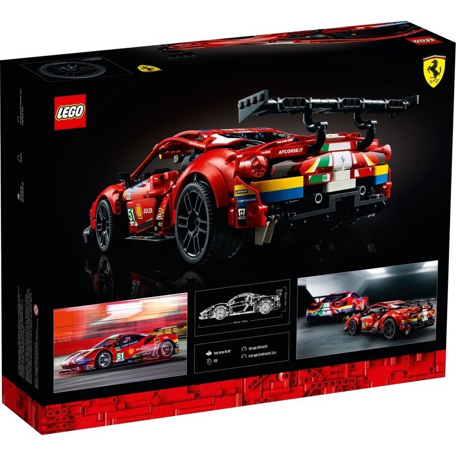 Presidents' Day Sale - Lego Technic Ferrari 488 Gte Af Corse # 51 - Reduced:£80