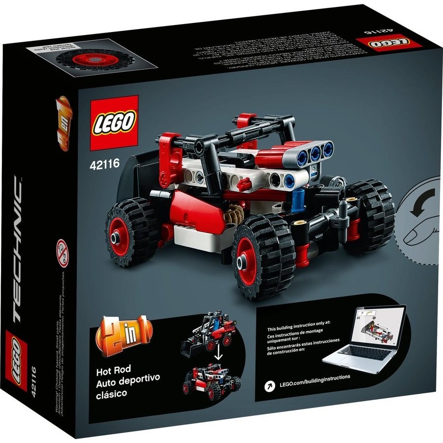 Back to School Sale - Lego Technic Skid Steer Loading Machine - Reduced:£9[neb10826ca]