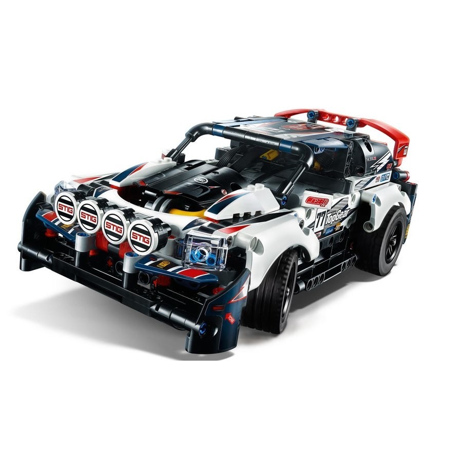 Early Bird Sale - Lego Technic App-Controlled Leading Equipment Rally Car - Black Friday Frenzy:£75[lab10833ma]