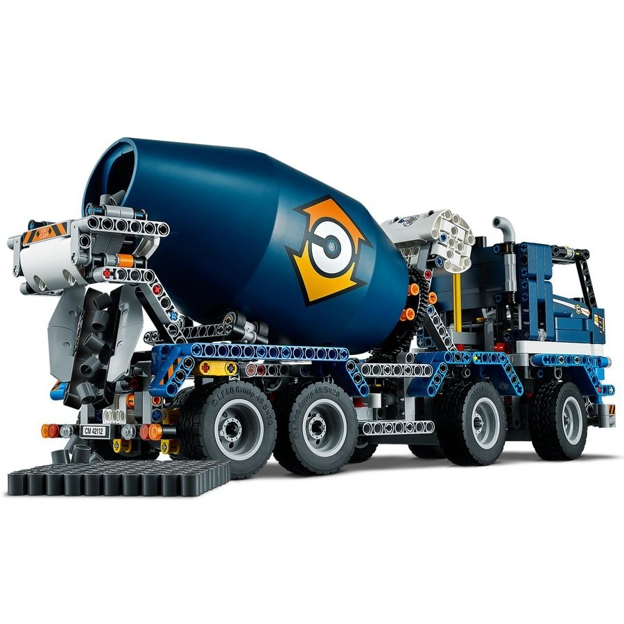 Lego Method Concrete Blender Truck