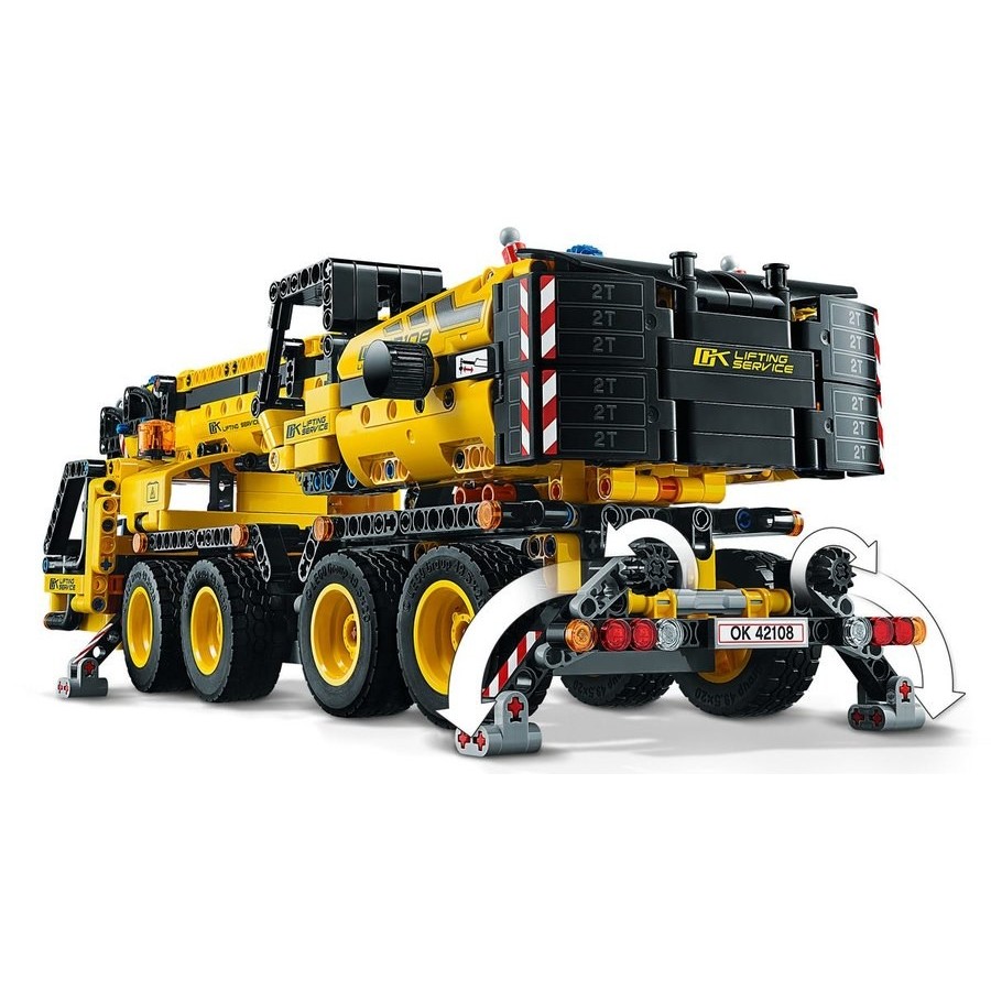 Holiday Gift Sale - Lego Technic Mobile Crane - Super Sale Sunday:£75[lab10842ma]