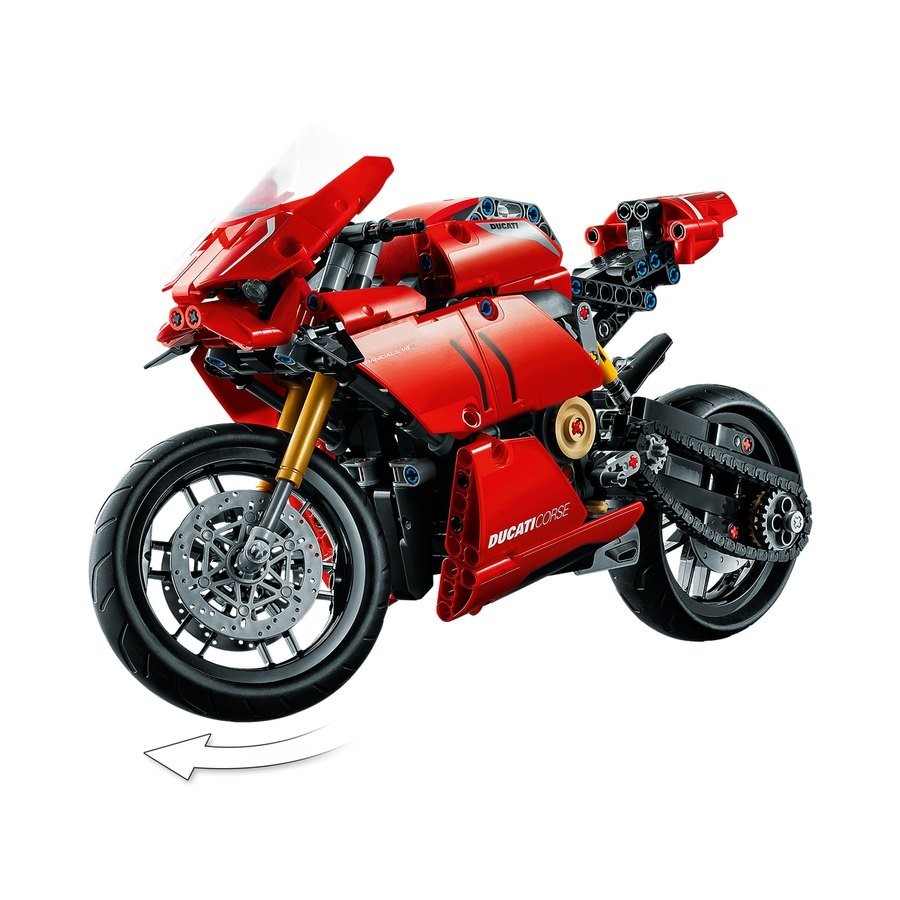 Insider Sale - Lego Technique Ducati Panigale V4 R - Clearance Carnival:£56[cob10844li]