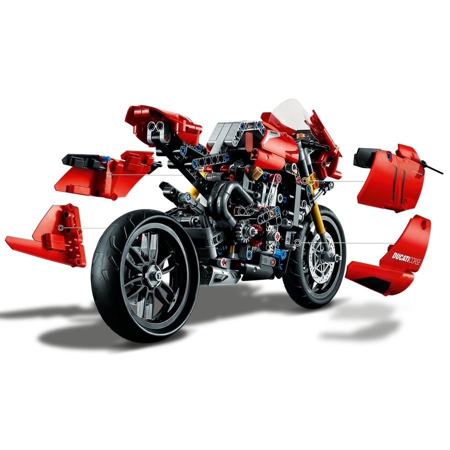 Price Match Guarantee - Lego Method Ducati Panigale V4 R - Sale-A-Thon:£58[lab10844co]