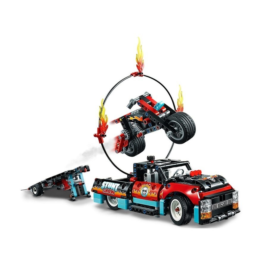 Lego Technic Feat Program Truck & Bike