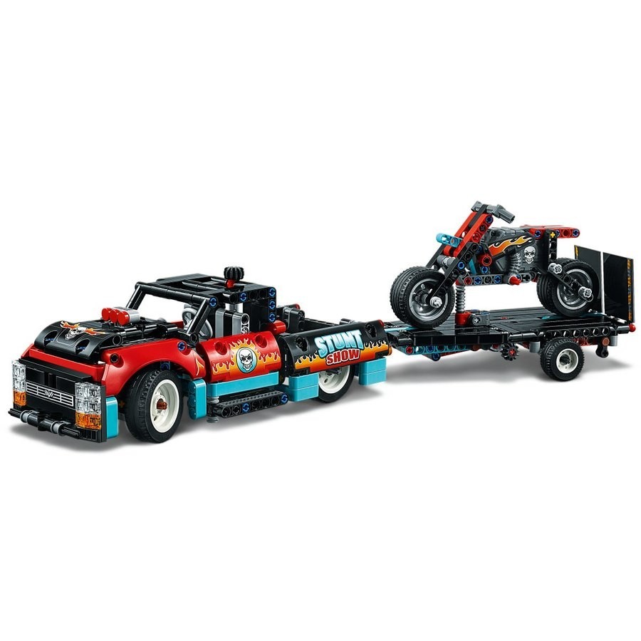 Shop Now - Lego Technic Feat Series Vehicle & Bike - Savings:£43[lab10847ma]