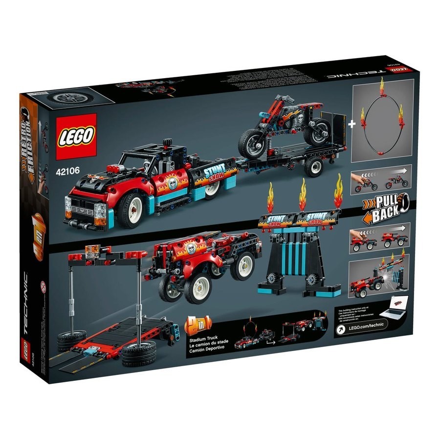 Free Gift with Purchase - Lego Technique Feat Show Vehicle & Bike - Weekend Windfall:£41