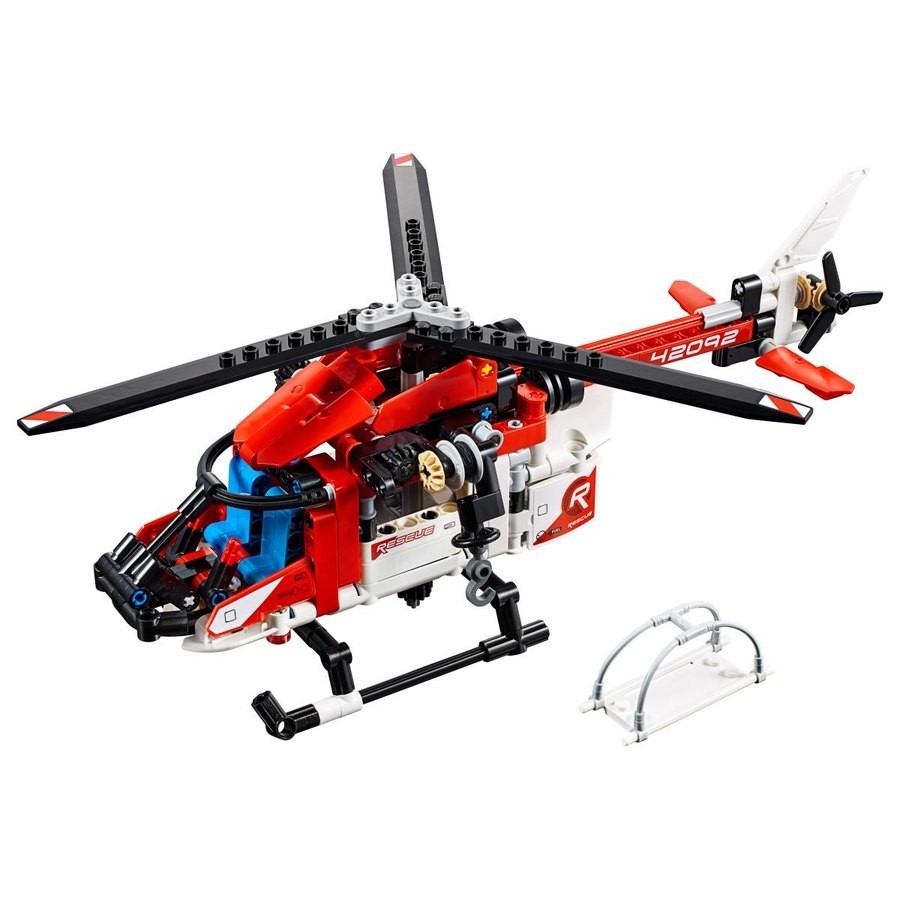 Lego Technique Saving Helicopter