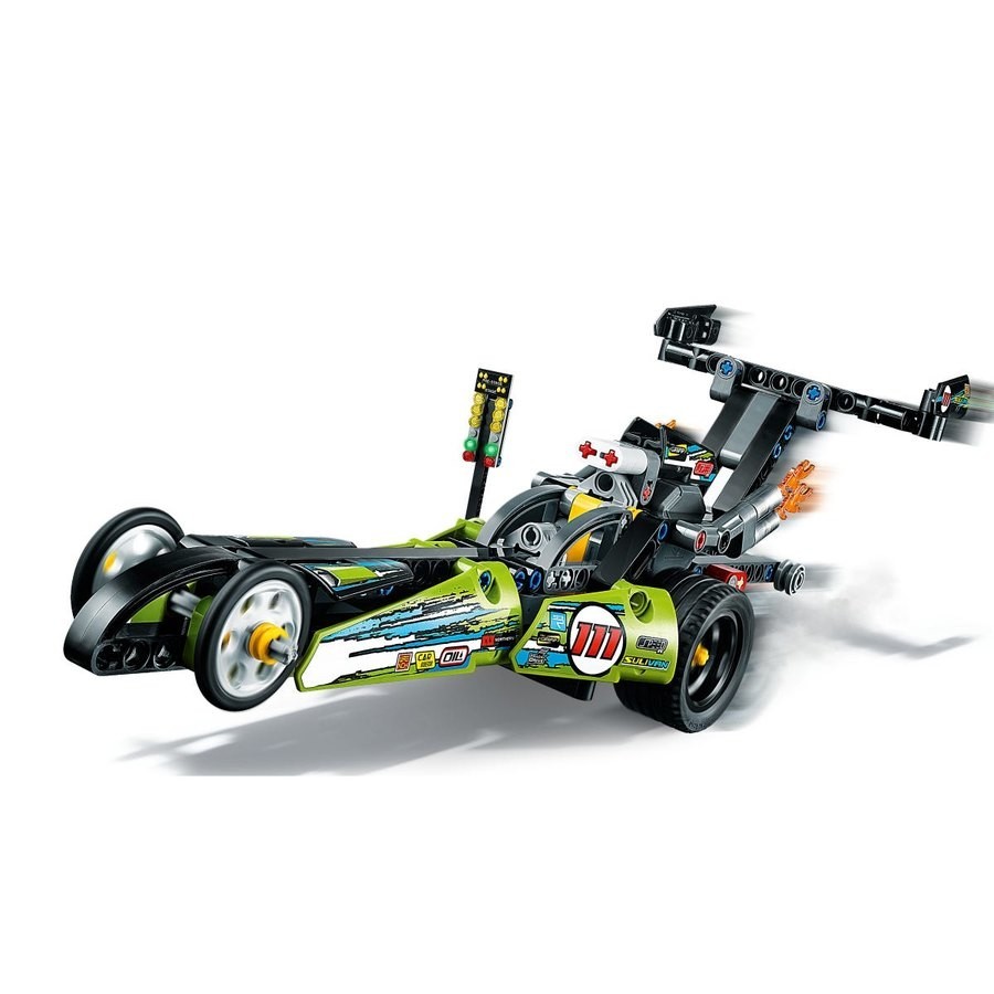 Black Friday Weekend Sale - Lego Technic Dragster - Click and Collect Cash Cow:£20