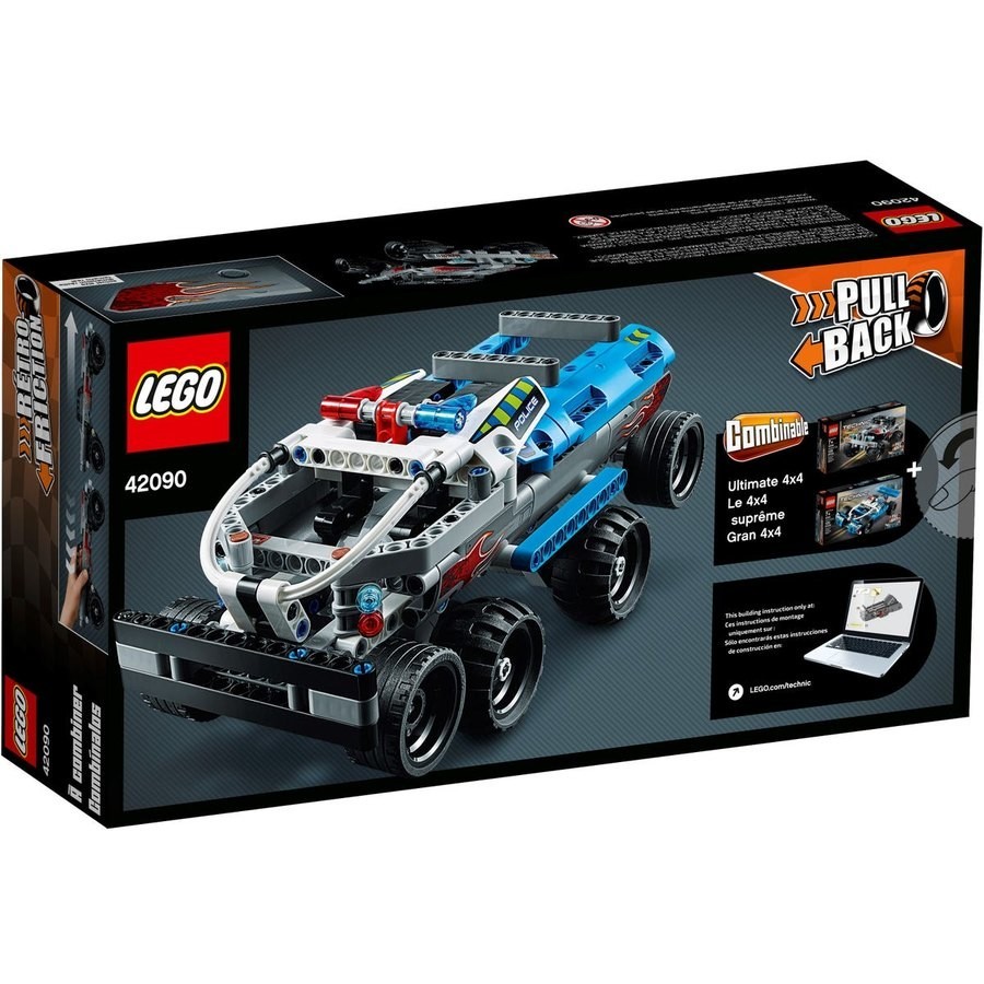 January Clearance Sale - Lego Technic Escape Vehicle - Galore:£19[lab10856ma]