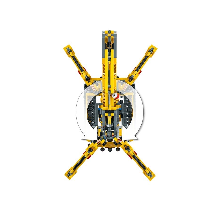 Lego Technic Treaty Crawler Crane